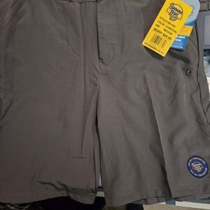 Diamond Supply Co. Men's Gray Flat Front Shorts